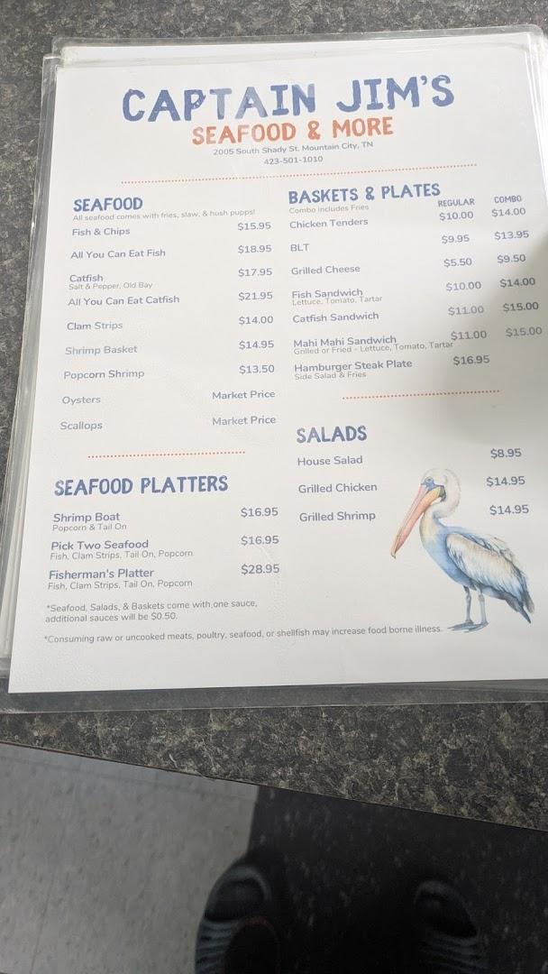 Captain Jim's Restaurant And Seafood