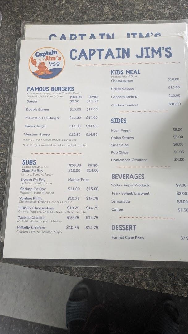 Captain Jim's Restaurant And Seafood